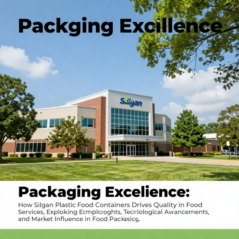 Exterior view of Silgan Plastic Food Containers headquarters in Fort Smith, Arkansas.